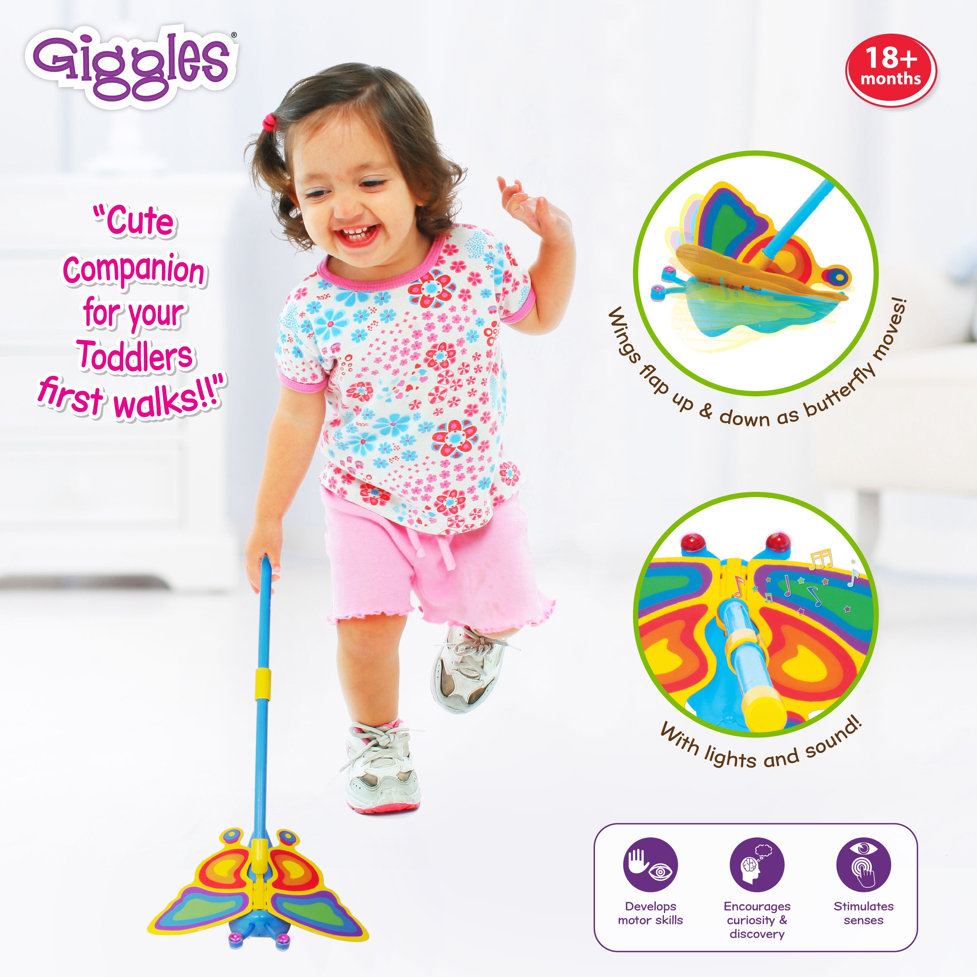 Giggles Funskool Betty The Butterfly