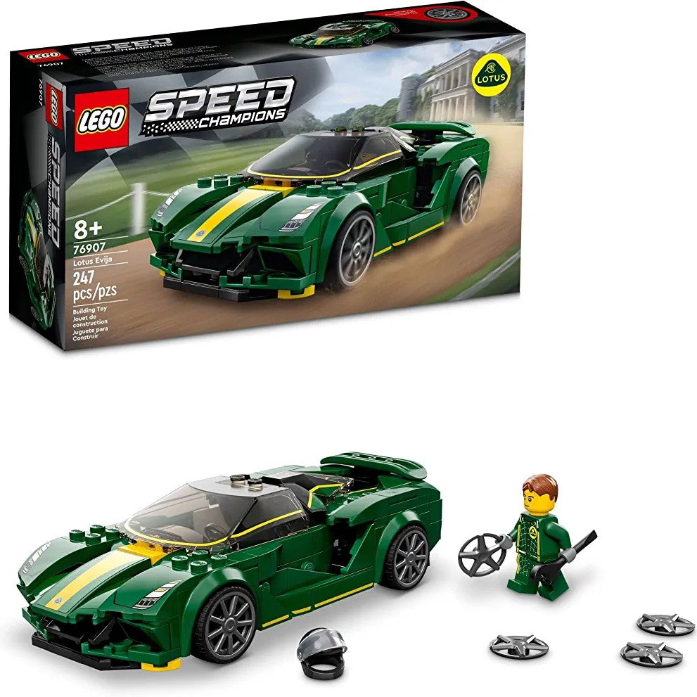 Lego Speed Champions Lotus Evija 76907 Car Model Building Kit Aged 8 plus 247 Pcs