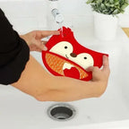 Skip Hop Zoo Fold & Go Silicone Bib (Fox)