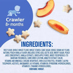 Gerber Grain Grow Puffs Peach 42g 8 Months and above Snacks for crawling Baby