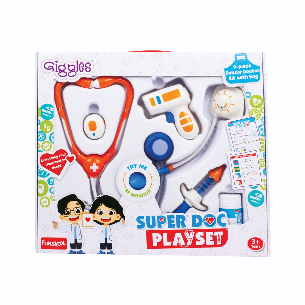 Giggles Funskool Super Doctor Playset Toy