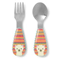 Skip Hop Stainless Steel Fork & Spoon Set (Llama)