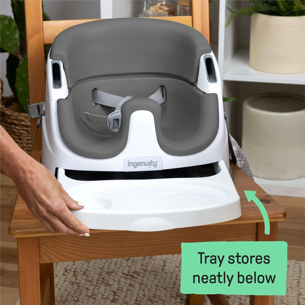 Ingenuity 2-in-1 Baby Booster Seat Slate