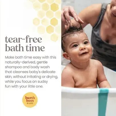 Burts Baby Bee Shampoo and Wash Original 621ml