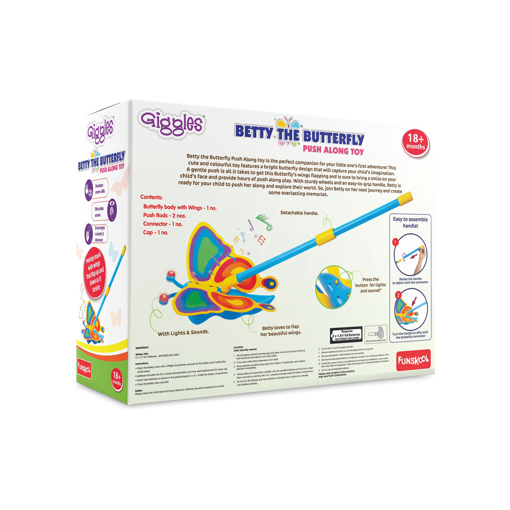 Giggles Funskool Betty The Butterfly