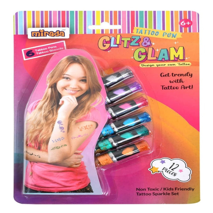 Mirada Glitz and Glam Tattoo Pens
