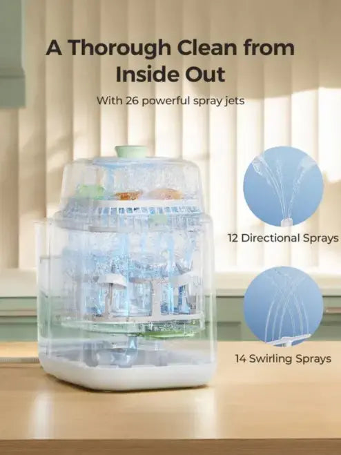 Momcozy Baby Bottle Washer and Sterilizer Kleanpal Pro
