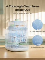Momcozy Baby Bottle Washer and Sterilizer Kleanpal Pro