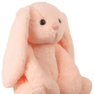 Mirada Cute Peach Bunny Soft Toy for Girls/Kids | Huggable Rabbit with Long Ears | Soft Stuffed Plush Animal | 35cm