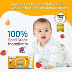 Pigeon Baby Hand and Mouth Wipes 60 Sheets With Lid Pack of 1