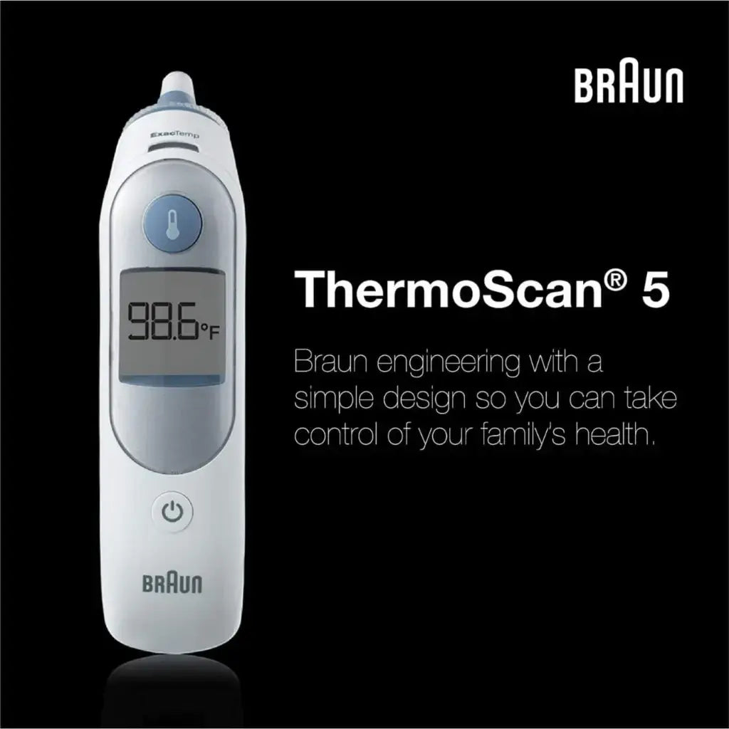 Braun Thermoscan 5 Ear Thermometer irt6500