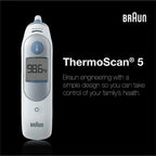 Braun Thermoscan 5 Ear Thermometer irt6500