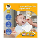 Pigeon Baby Hand and Mouth Wipes 60 Sheets With Lid Pack of 1