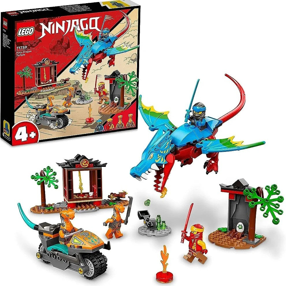 Lego Ninjago Ninja Dragon Temple 71759 Building Kit 161 Pieces