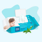 Mee Mee Caring Baby Wet Wipes With Aloe Vera Extracts with Lid 72 pcs Sheets Pack of 1