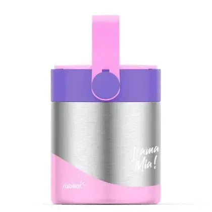 Rabitat Meal mate Lunch Flask With Folding Spoon 418 Ml - Chatter Box