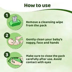 Chicco Soft Cleaning Wipes Pack of 2 72 Sheets per Pack