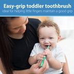 Dr Browns Infant to Toddler Toothbrush 1 to 4 years Green Crocodile