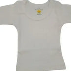 Tiny star Premium Full Sleeve Thermal Vest White 65cm 5 to 6 Years
