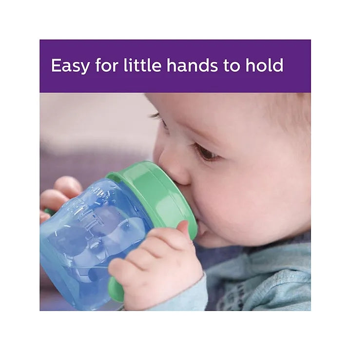 Philips Avent Classic Soft Polypropylene Spout Cup Green Blue 200ml