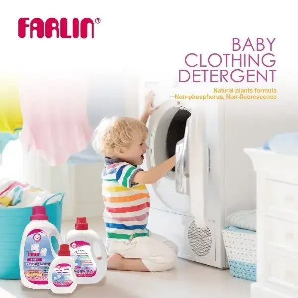 Farlin Anti Bacterial Baby Clothing Detergent 500ml Bottle