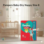Pampers Baby Dry Pants Size 8 22 Count 17 Plus Kg Made in United Kingdom
