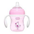 Chicco Transition Cup With Soft Silicone Spout Pink 200 ml Print May Vary
