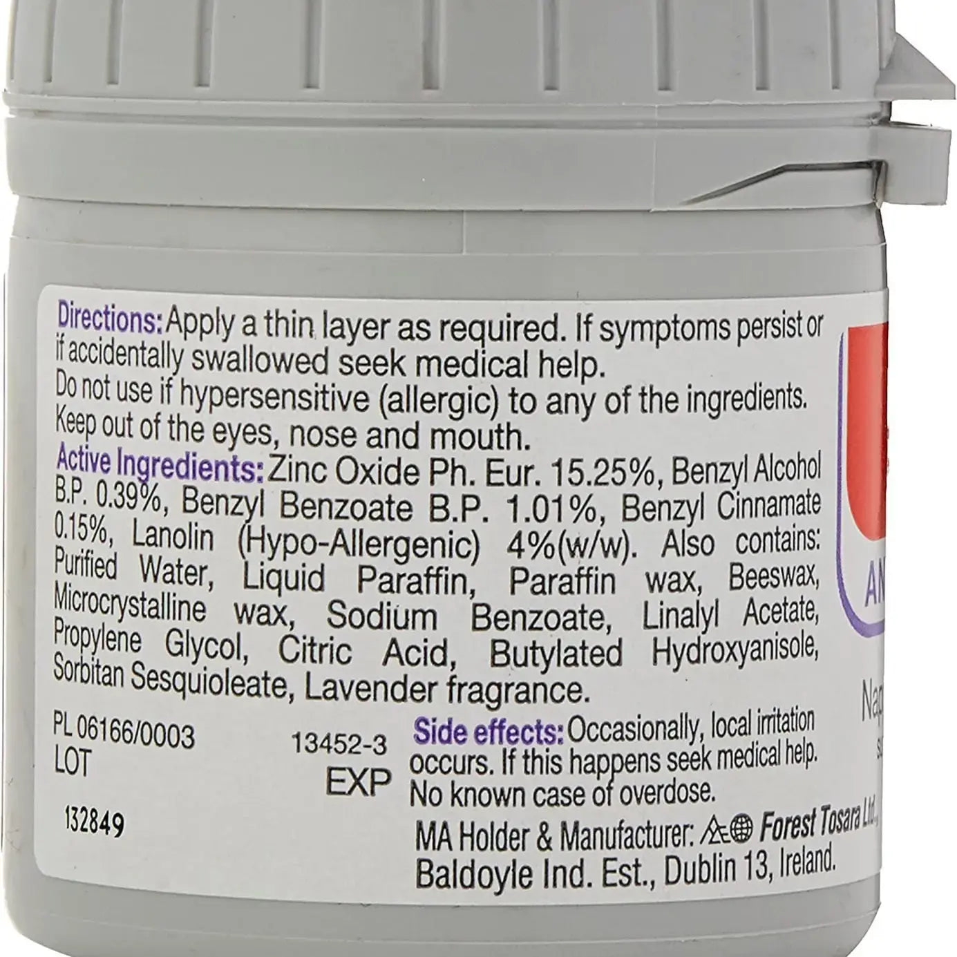 Sudocrem Antiseptic Healing Cream 60g Relief from Nappy Rash Eczema Surface Wounds