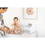 Ubbi Diaper Caddy with Changing Mat Portable Baby Organizer