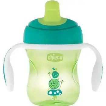 Chicco Training Cup With Semi Soft Spout 200 ml Colour and Print May Vary