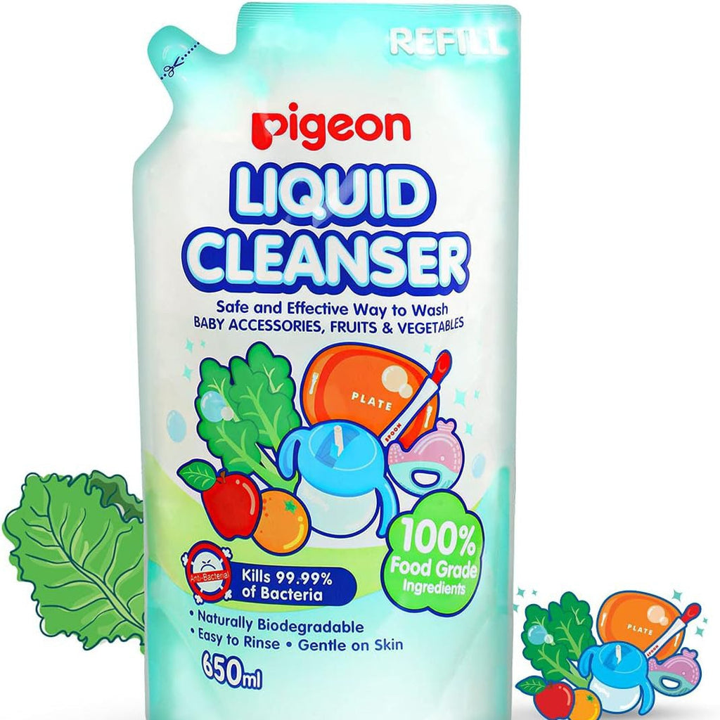 Pigeon Liquid Cleanser Refill 650 ML - for Baby Products