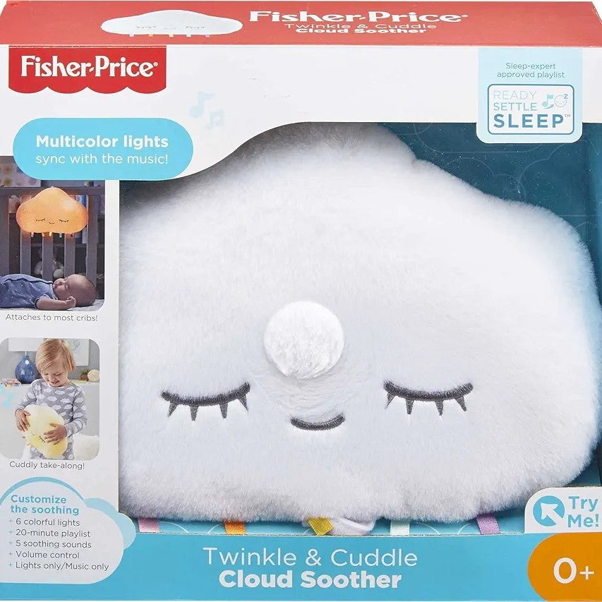 Fisher Price Twinkle and Cuddle Cloud Soother for New Born Baby