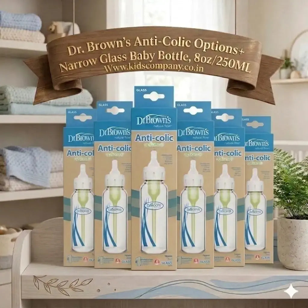 Dr Browns Anti Colic Options Plus Narrow Glass Baby Bottle 250ml