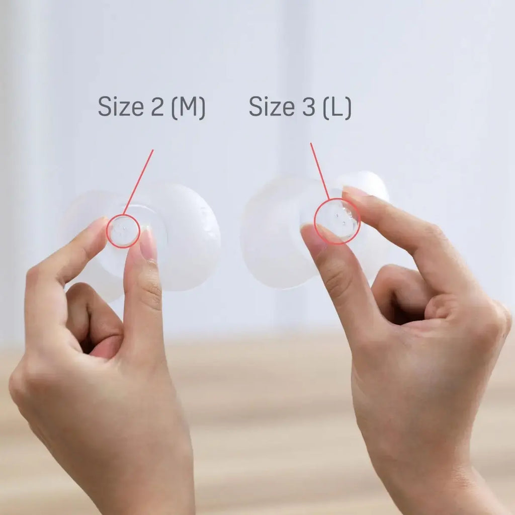 Pigeon Natural Feel Silicone Nipple Shield or Nipple Protector Size 2 with Case