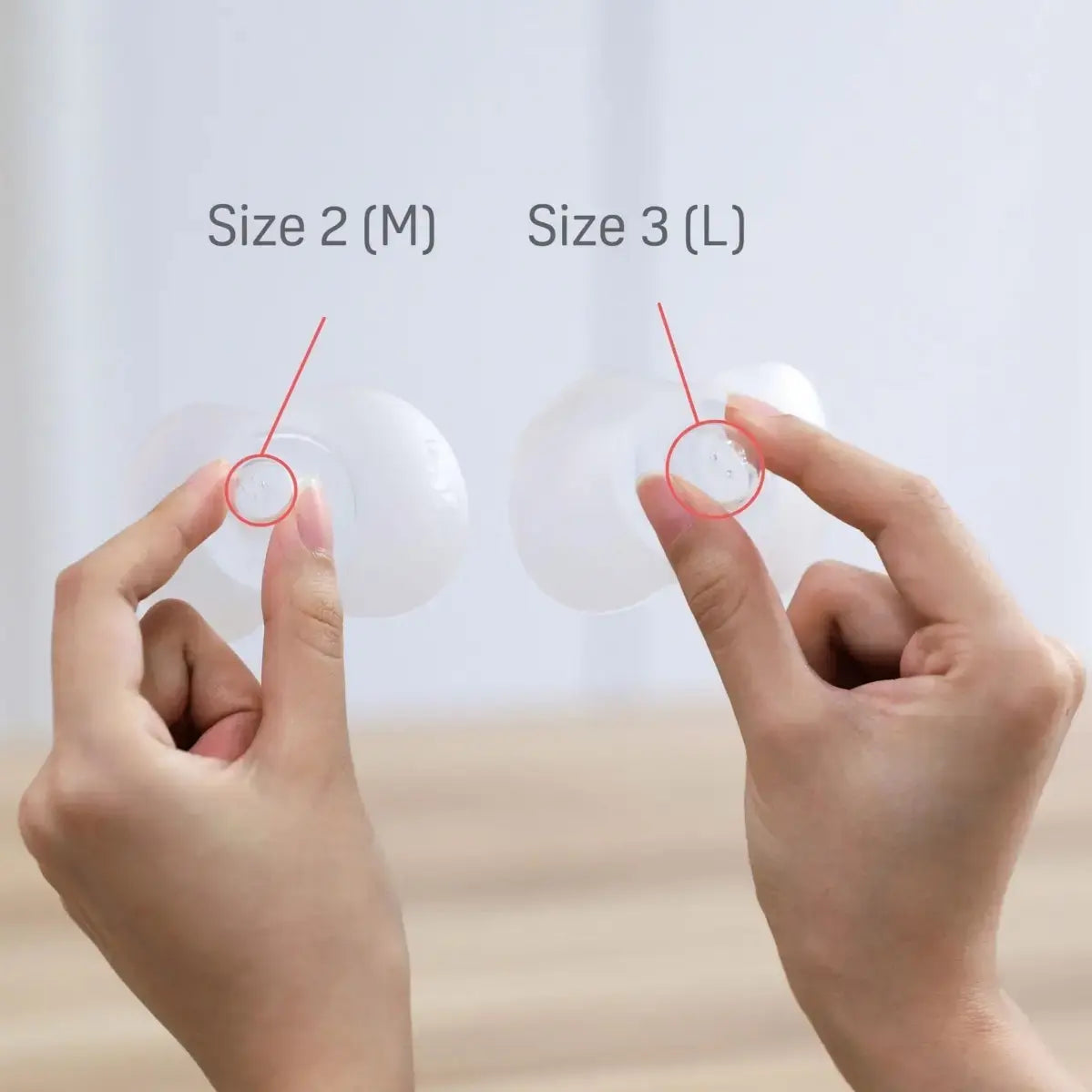 Pigeon Natural Feel Silicone Nipple Shield or Nipple Protector Size 2 with Case