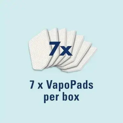 Vicks VapoPads Menthol - Scented pads with essential oils ( 7 pads Pack Of 1 )