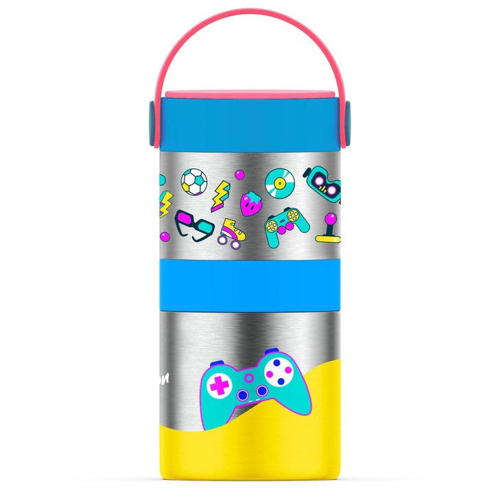 Rabitat Meal mate Insulated Lunch Flask With Add On Steel Container 700 Ml