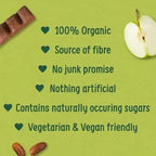 Organix Apple and Date Fruit Bars Chunky 102g 12 Months Plus
