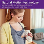 Philips Avent BPA Free Comfort Manual Breast Pump, soft petal shape massage cush