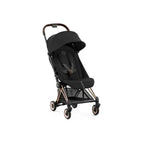 Cybex Coya Travel Stroller Cabin Friendly Rosegold Frame