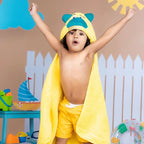 Rabitat Amazonia Kids Towel Zero Twist Cotton Towel with Hood  (0-5 years)  Bear