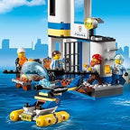 Lego 60308 City Seaside Police and Fire Mission Building Kit 298 Pcs
