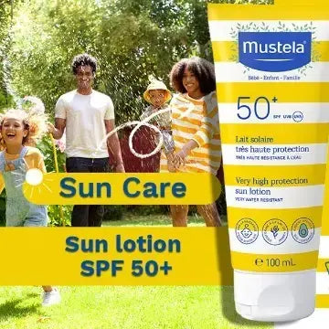 Mustela Very high protection sun lotion Spf 50 plus 100 ml