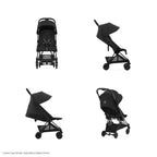 Cybex Coya Travel Stroller Cabin Friendly Rosegold Frame