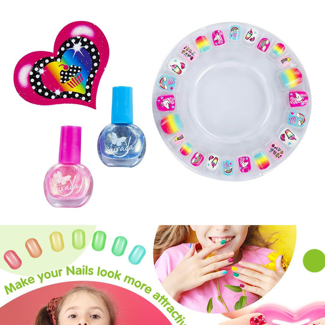Mirada Press On Nails  Unicorn for Kids