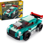 LEGO Creator 3in1 Street Racer 31127 Building Kit 7 + Years (258 Pcs)