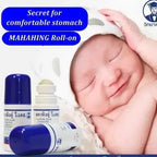 Mahahing Roll-On Thai Baby Remedy Relief for Gas Colic Flatulence - (60 ml)