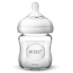 Philips Avent Natural Glass Baby Bottle xtra soft New born flow nipple