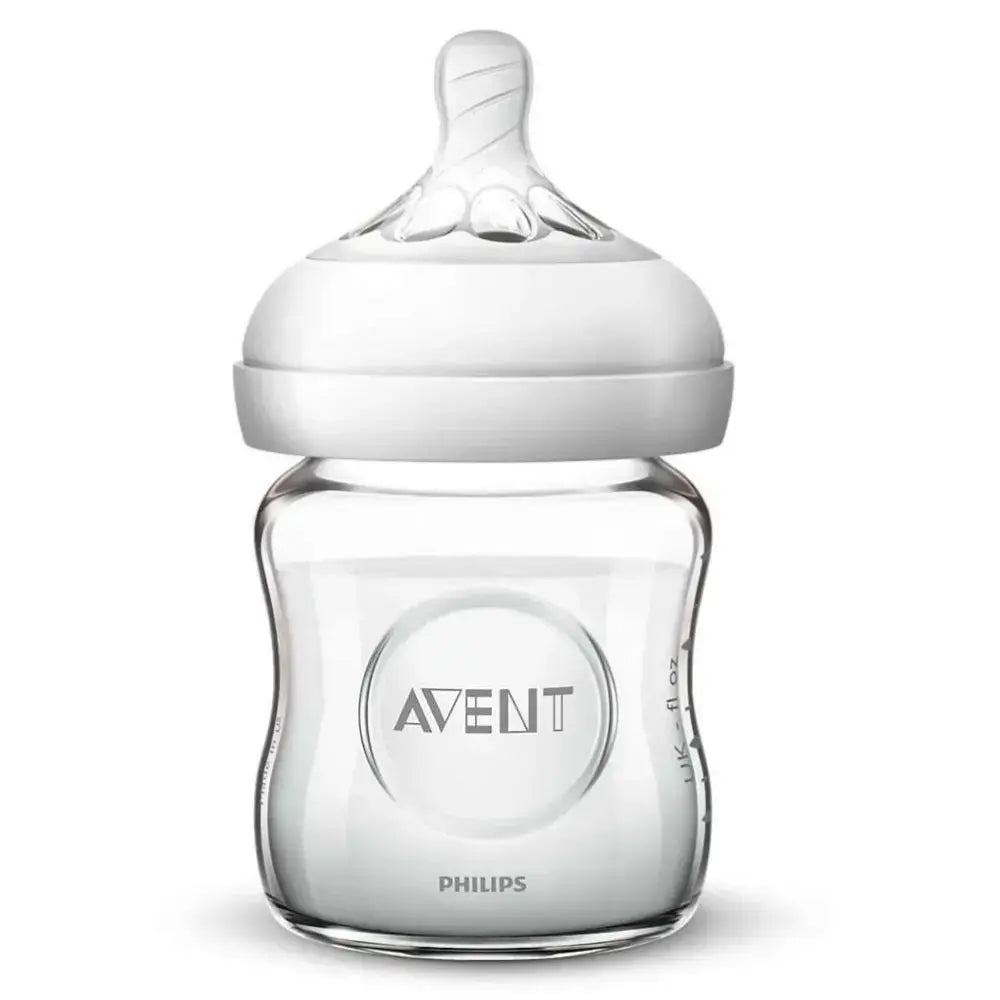 Philips Avent Natural Glass Baby Bottle xtra soft New born flow nipple